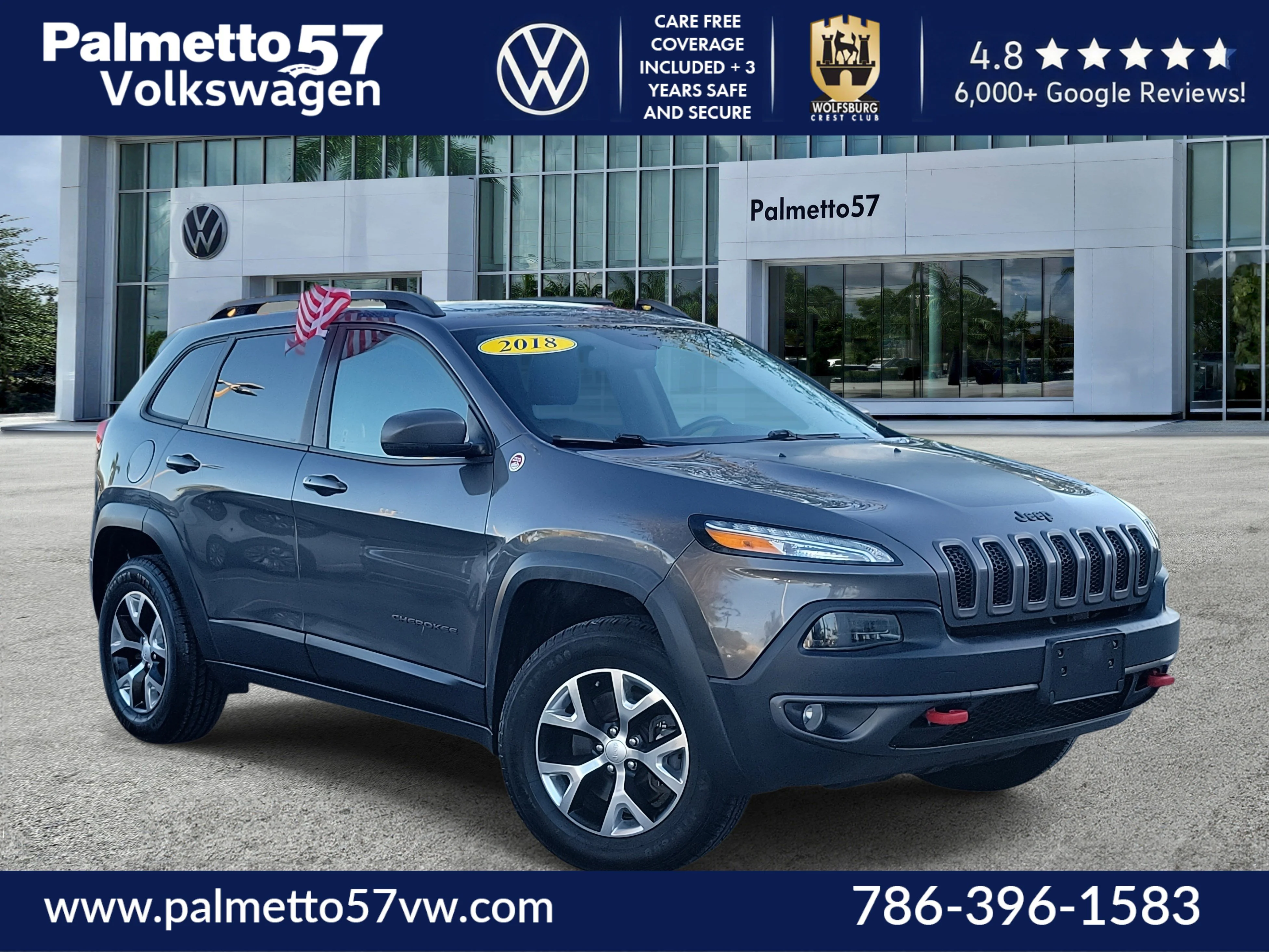2018 Jeep Cherokee Trailhawk Leather Plus