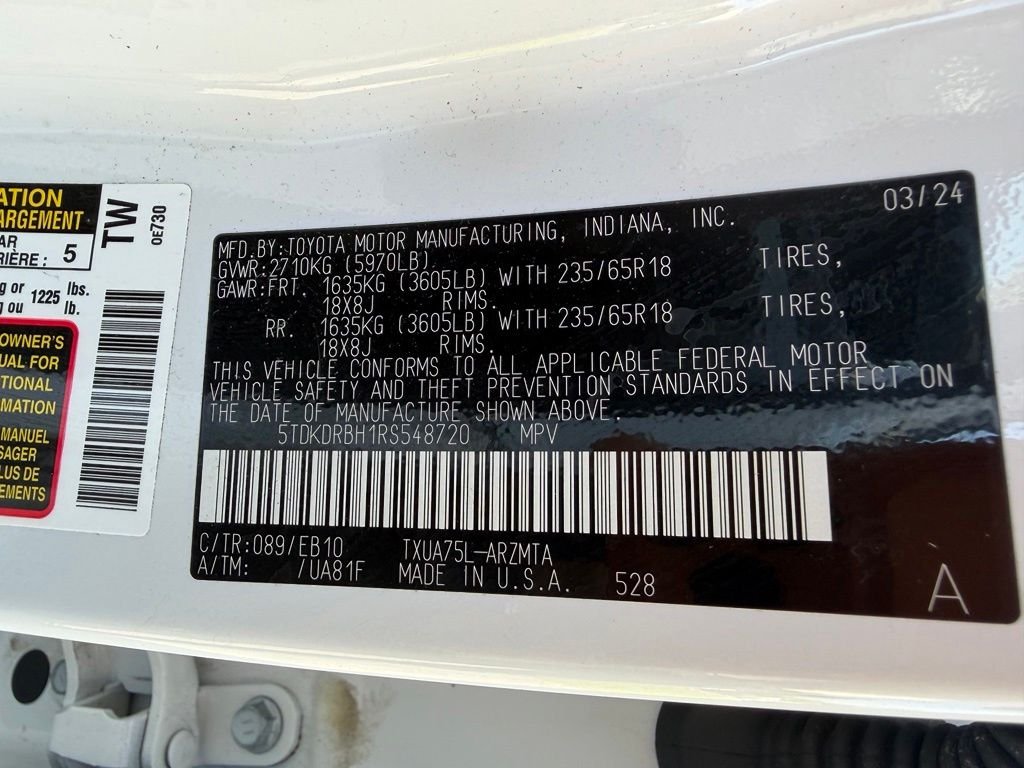 Used 2024 Beige Toyota XLE image 60