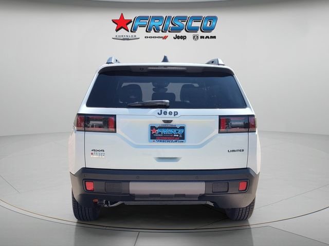 New 2026 Bright White Clear-Coat Exterior Paint Jeep Limited image 6