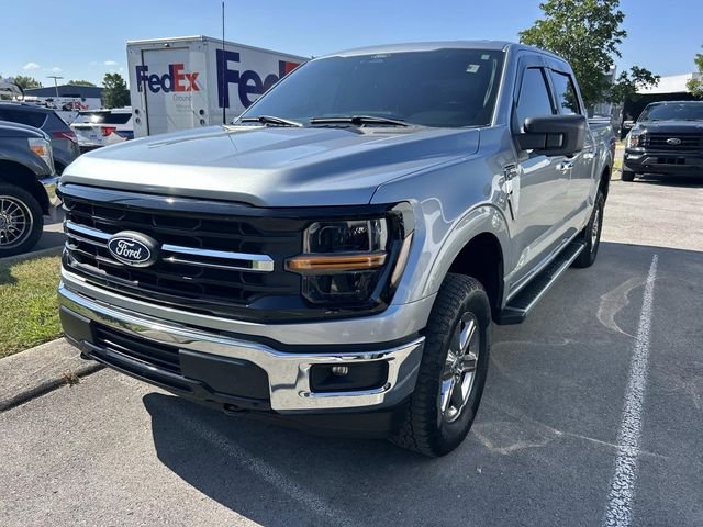 Certified Used 2024 Silver Ford XLT image 1