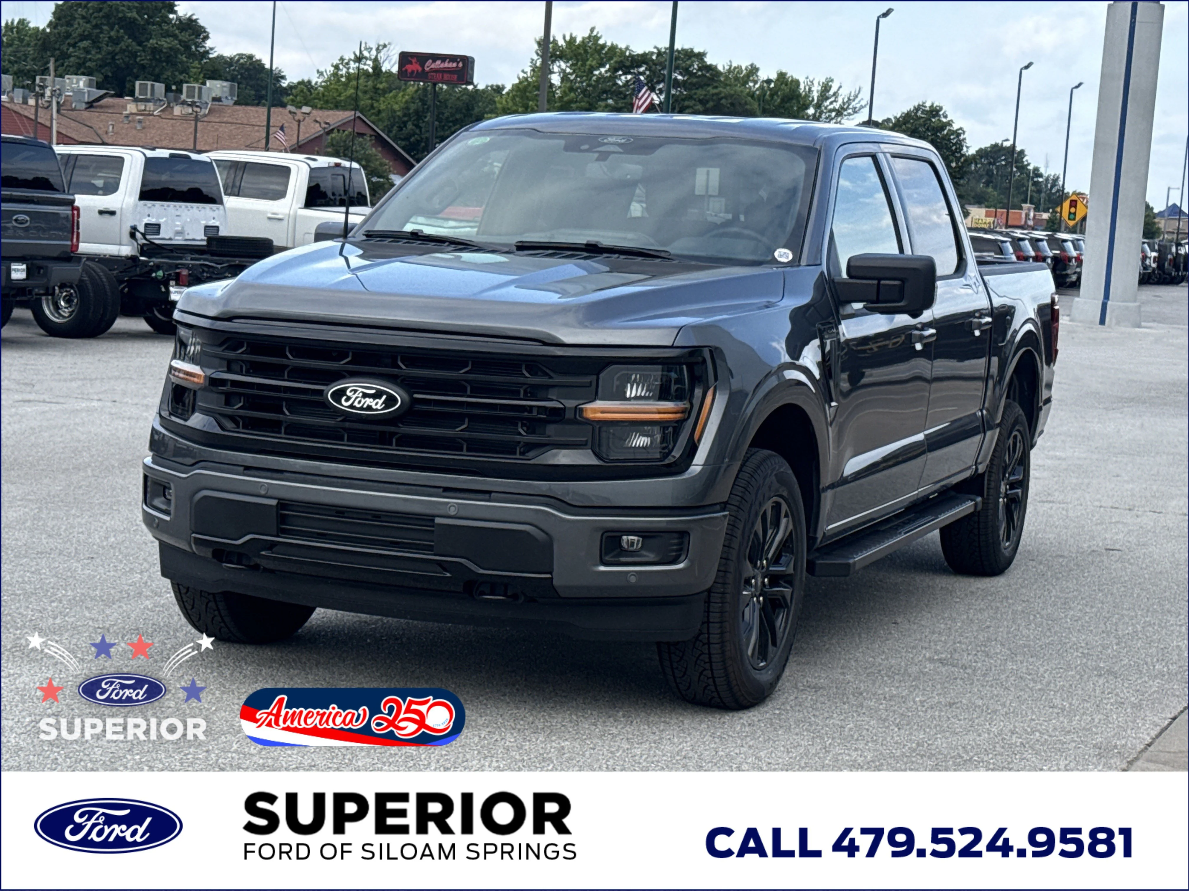 New 2026 Carbonized Gray Metallic Ford XLT 4WD image 13