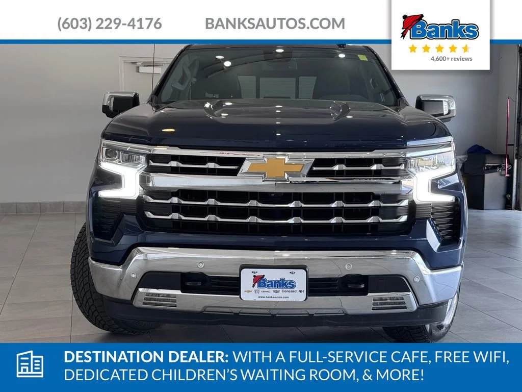 Certified Used 2022 Northsky Blue Metallic Chevrolet LTZ image 3