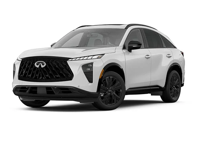 New 2027 Radiant White/Black Obsidian INFINITI SPORT image 1