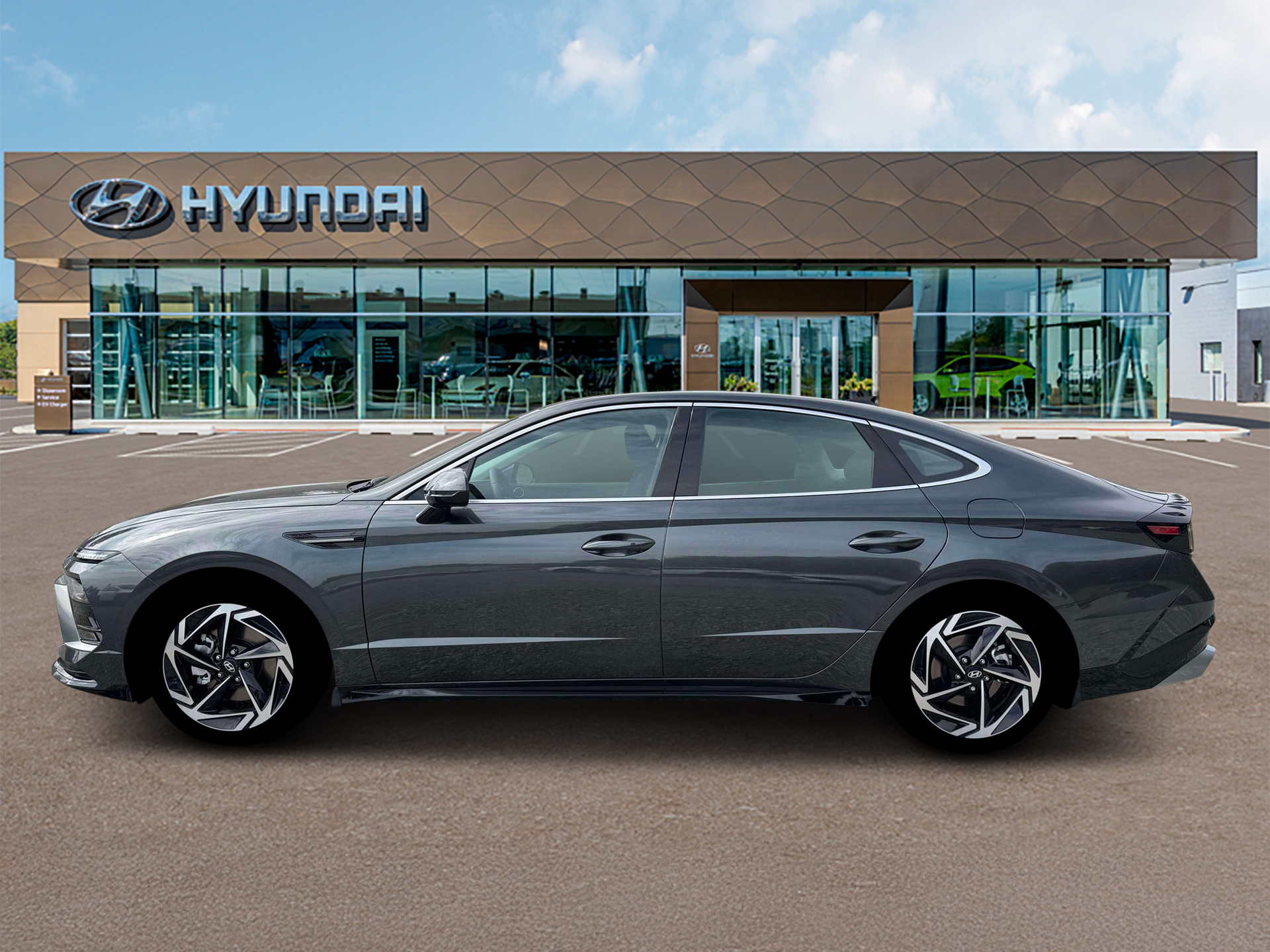 New 2026 Gray Hyundai SEL Sport image 3