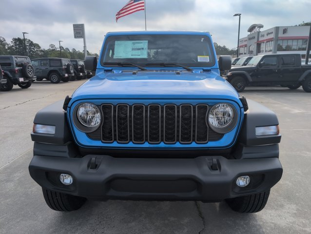 New 2026 Hydro Blue Pearl-Coat Exterior Paint Jeep Sport image 8