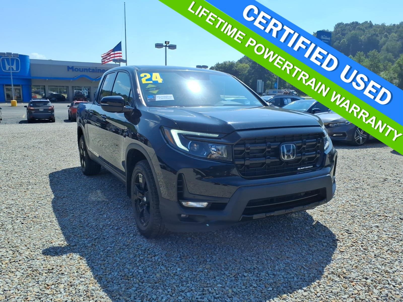 Used 2024 Crystal Black Pearl Honda Black Edition image 2