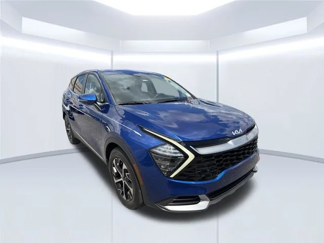 Used 2024 Blue Kia EX image 3
