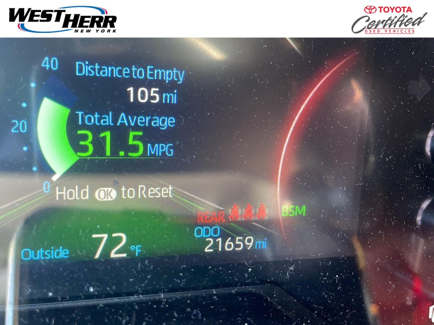 Used 2025 Ruby Flare Pearl Toyota XLE image 1