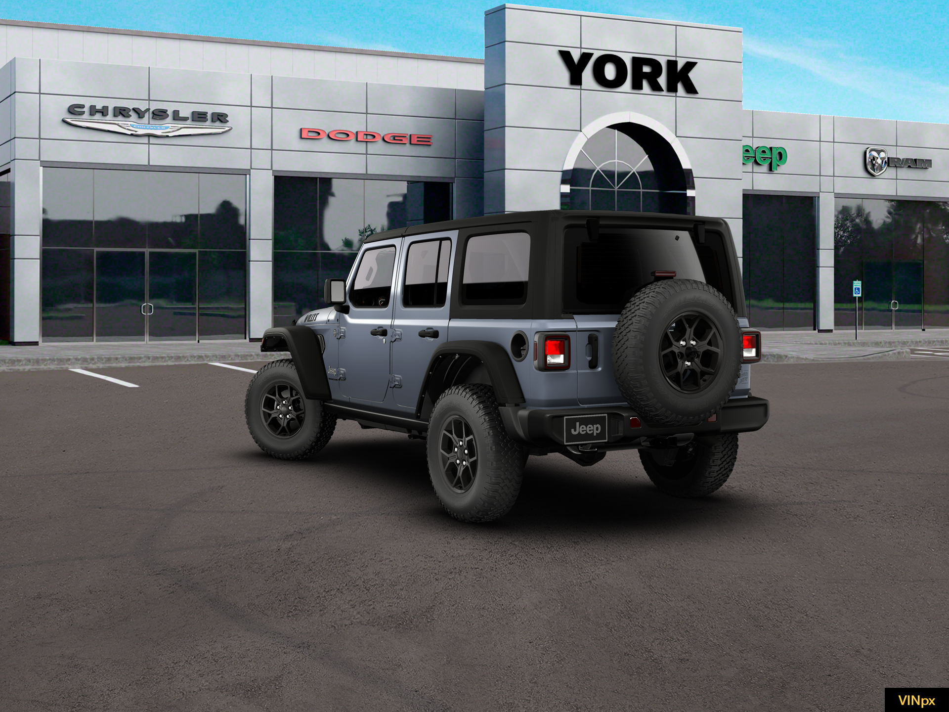 New 2026 Anvil Clearcoat Jeep Willys image 5