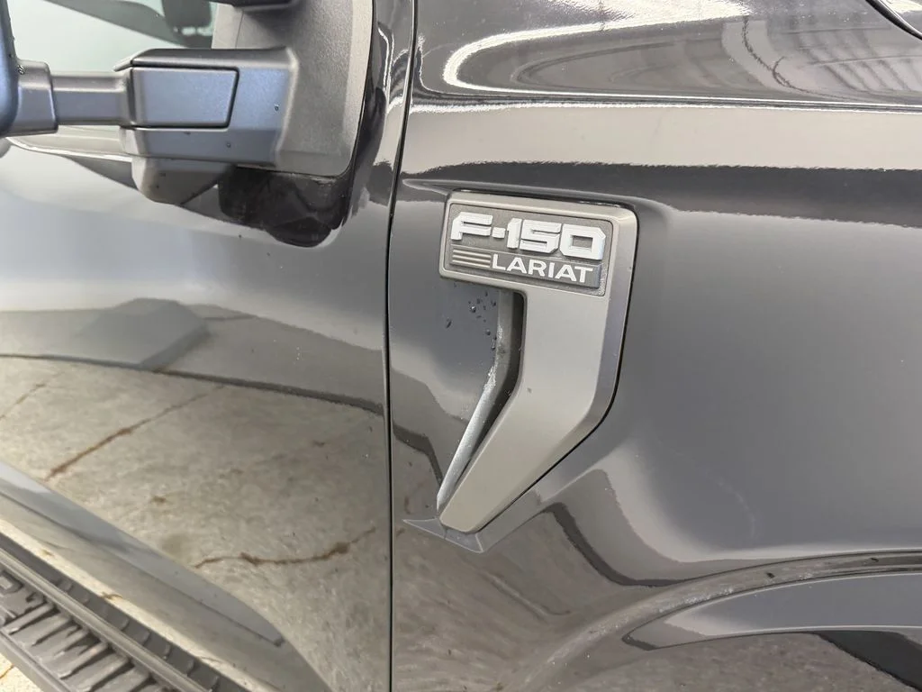 Certified Used 2021 Black Ford Lariat image 6