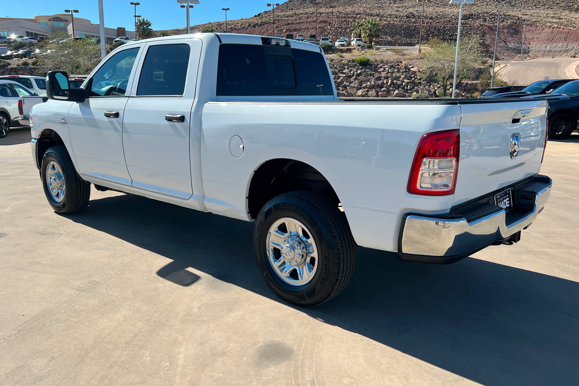Used 2024 Bright White Clearcoat Ram Tradesman image 3