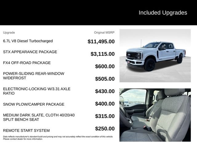 New 2026 Oxford White Ford F-350® XL image 5