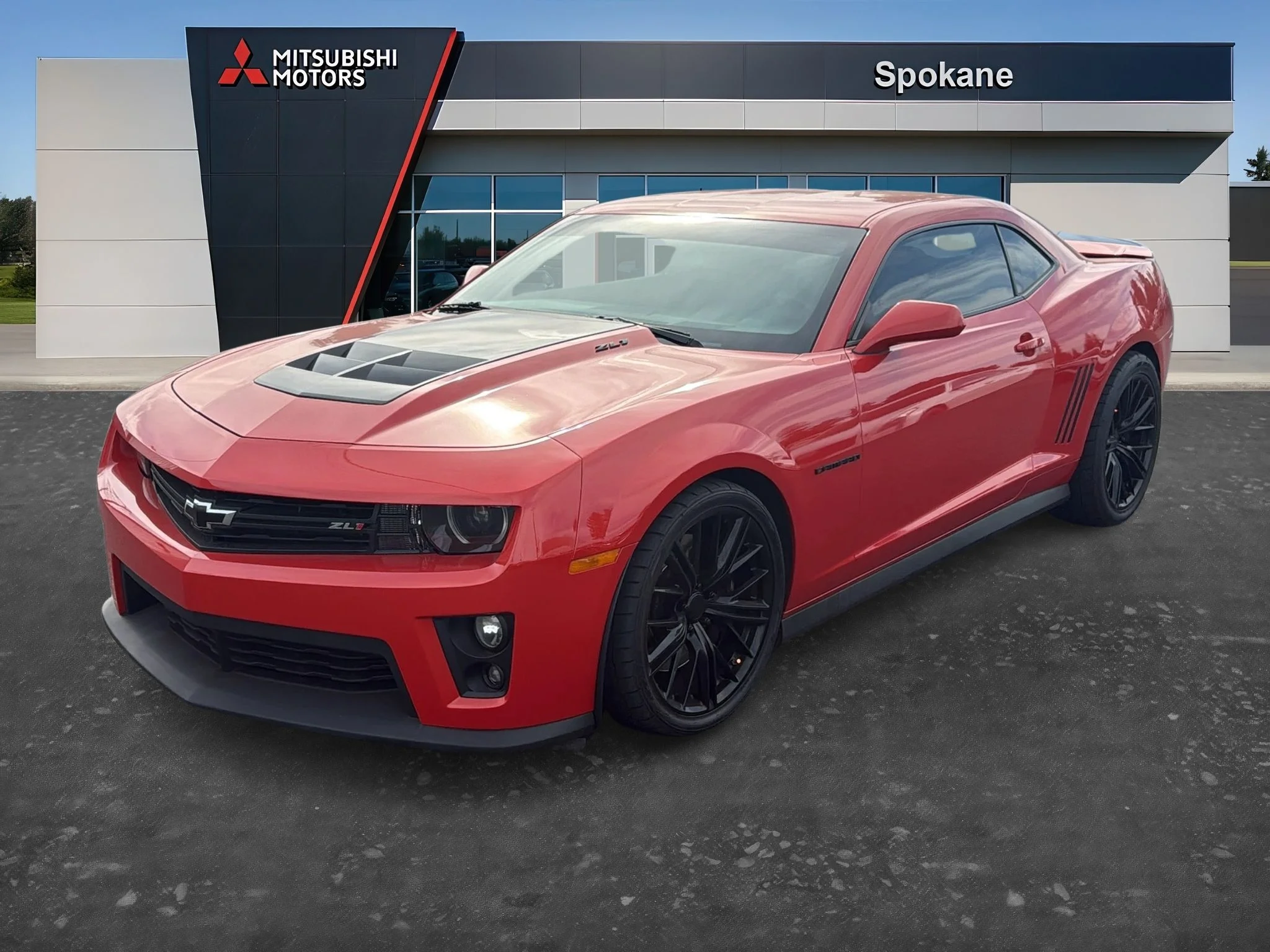 Used 2013 Inferno Orange Metallic Chevrolet ZL1 image 3