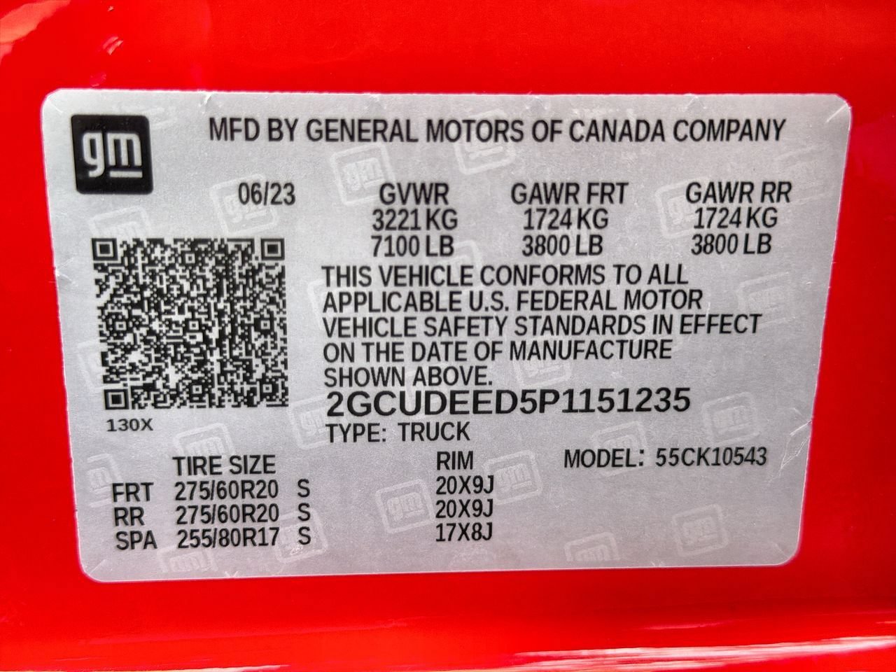 Used 2023 Red Hot Chevrolet RST image 29