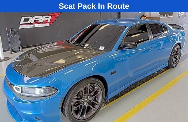 Used 2023 Blue Dodge R/T Scat Pack image 1
