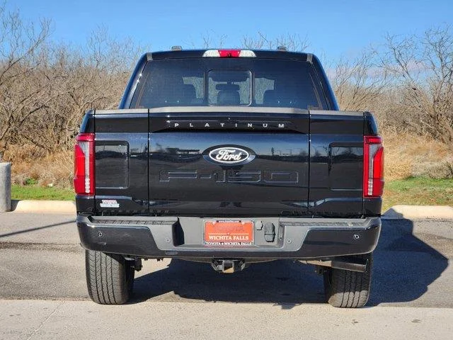 Used 2024 Agate Black MET Ford Platinum 4x4 SuperCrew Cab 5.5 ft. box 145 in. WB image 6