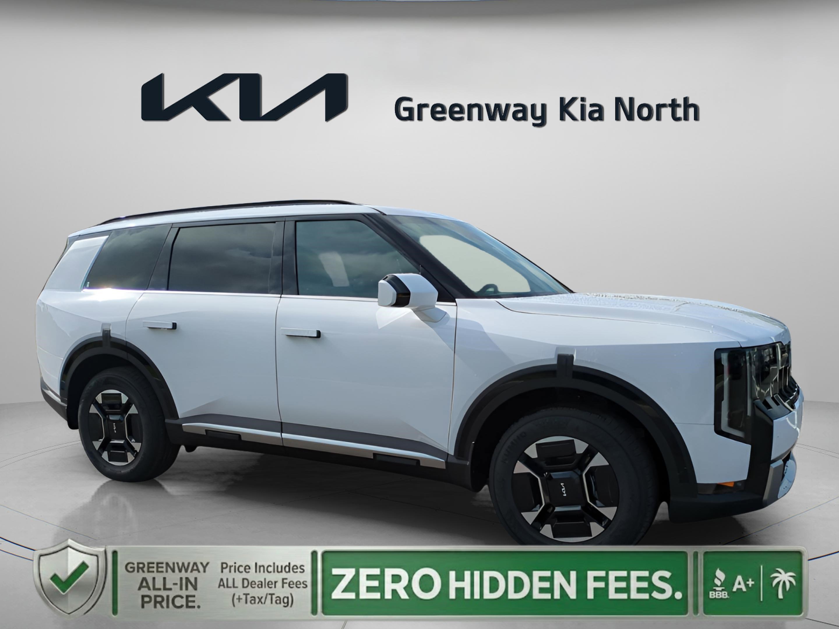 New 2027 Glacial White Pearl Kia EX image 1