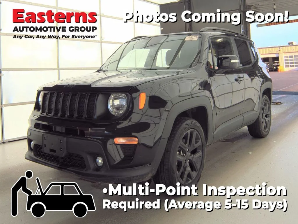 Used 2022 Black Jeep Altitude image 1