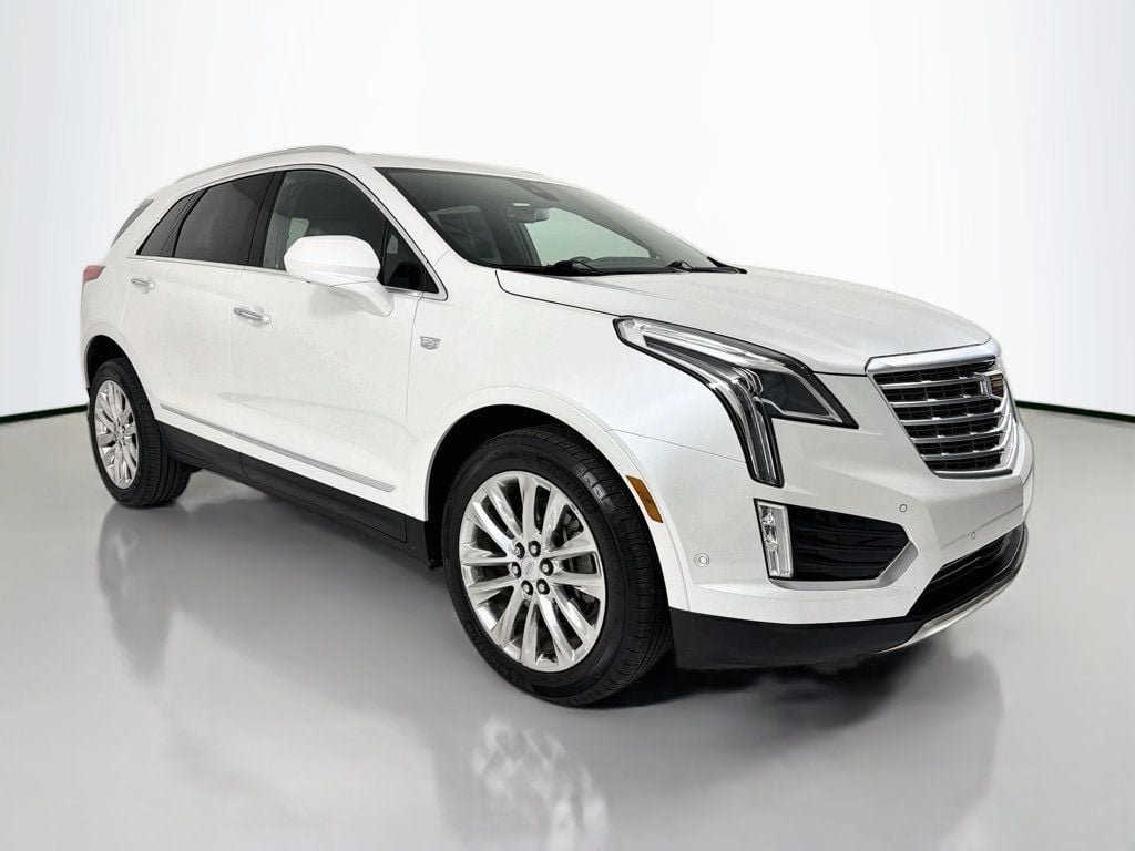 Used 2018 Crystal White Tricoat Cadillac AWD 4dr Platinum image 1