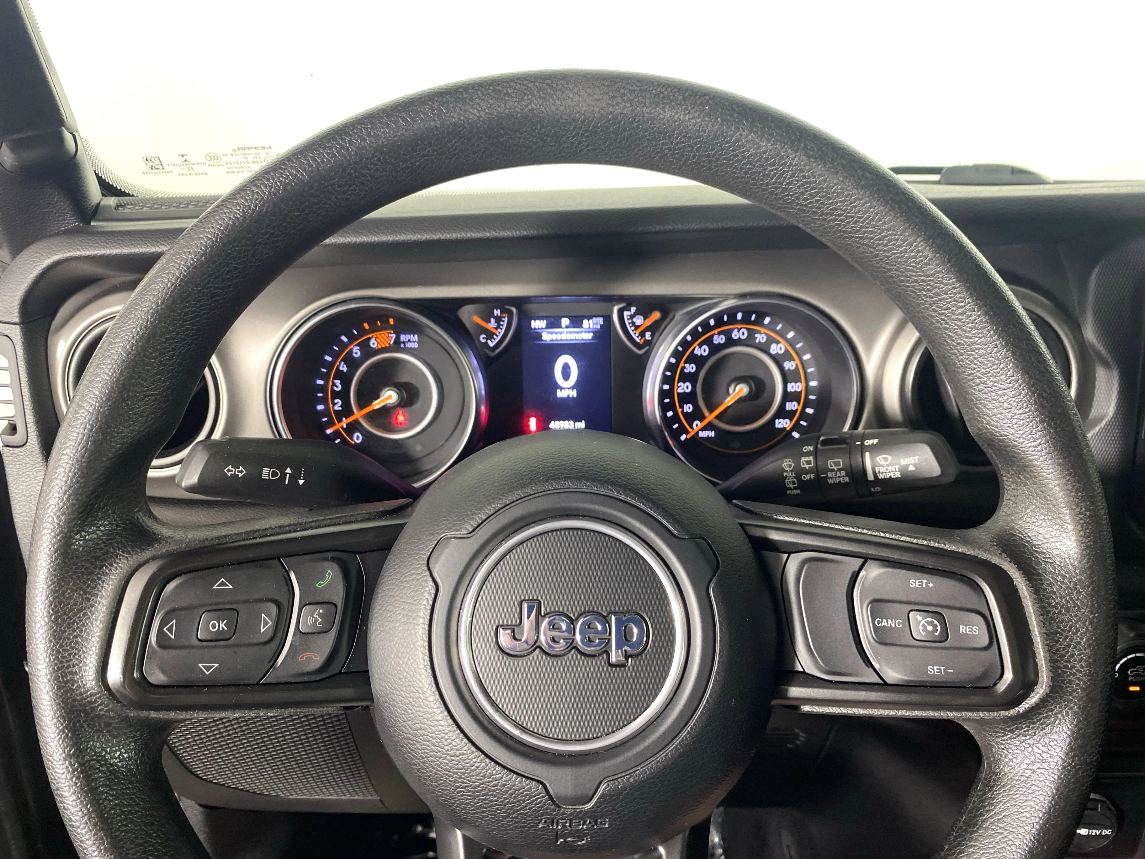 Used 2021 Granite Crystal Metallic Clearcoat Jeep Willys Sport image 15