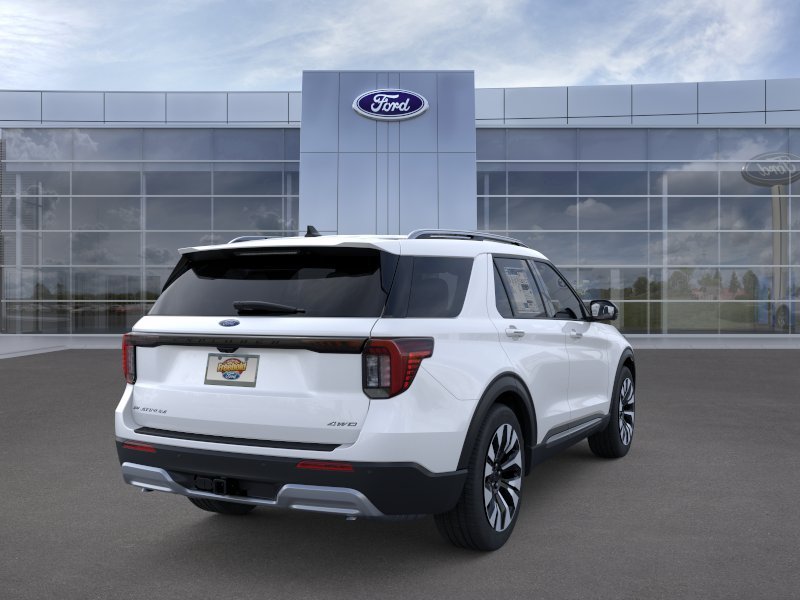 New 2026 Star White Metallic Tri-Coat Ford Platinum™ image 8