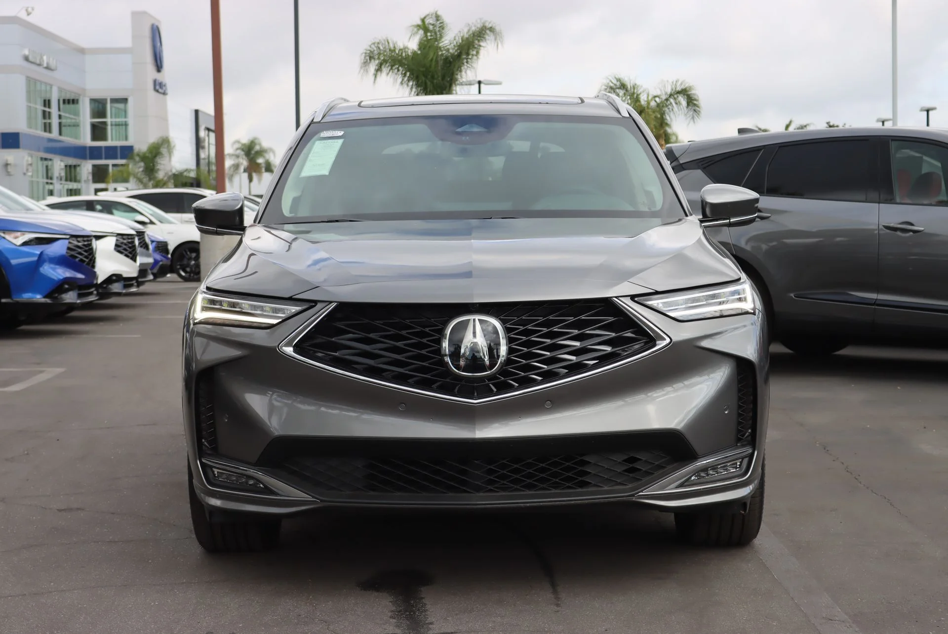 New 2026 Liquid Carbon Metallic Acura SH-AWD with Advance Package image 3