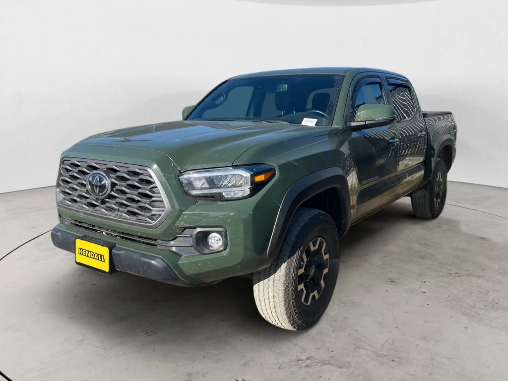 Used 2022 Green Toyota TRD Off-Road image 1