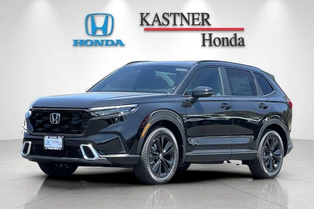 New 2026 Crystal Black Pearl Honda AWD Sport Touring Hybrid image 8