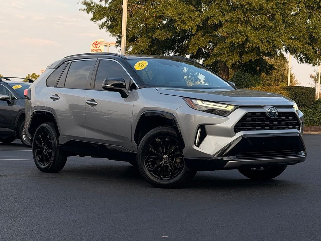 Used 2022 Silver Toyota XSE image 2