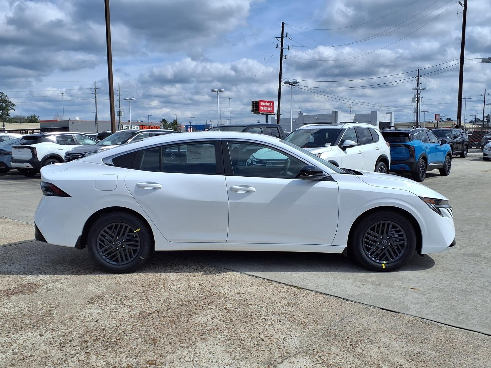 2026 Nissan Sentra SV White at Robbins Nissan