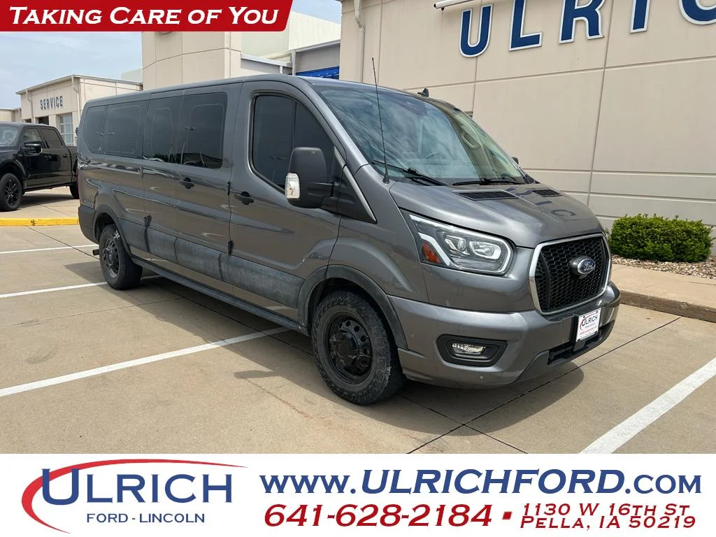 2021 Ford Transit 350 XLT Low Roof Sliding Pass. 148 AWD's photo