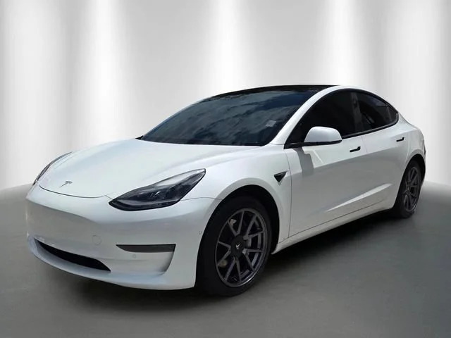 Used 2021 Tesla Model 3 Base with VIN 5YJ3E1EAXMF963632 for sale in Lutz, FL