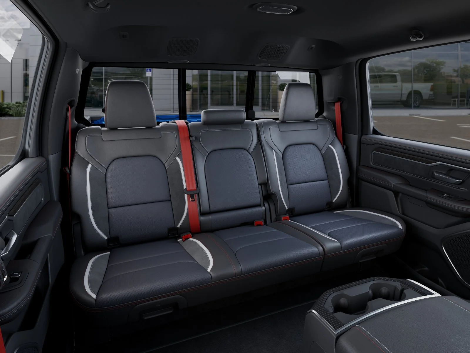 New 2026 Hydro Blue Pearl-Coat Exterior Paint RAM Laramie image 15