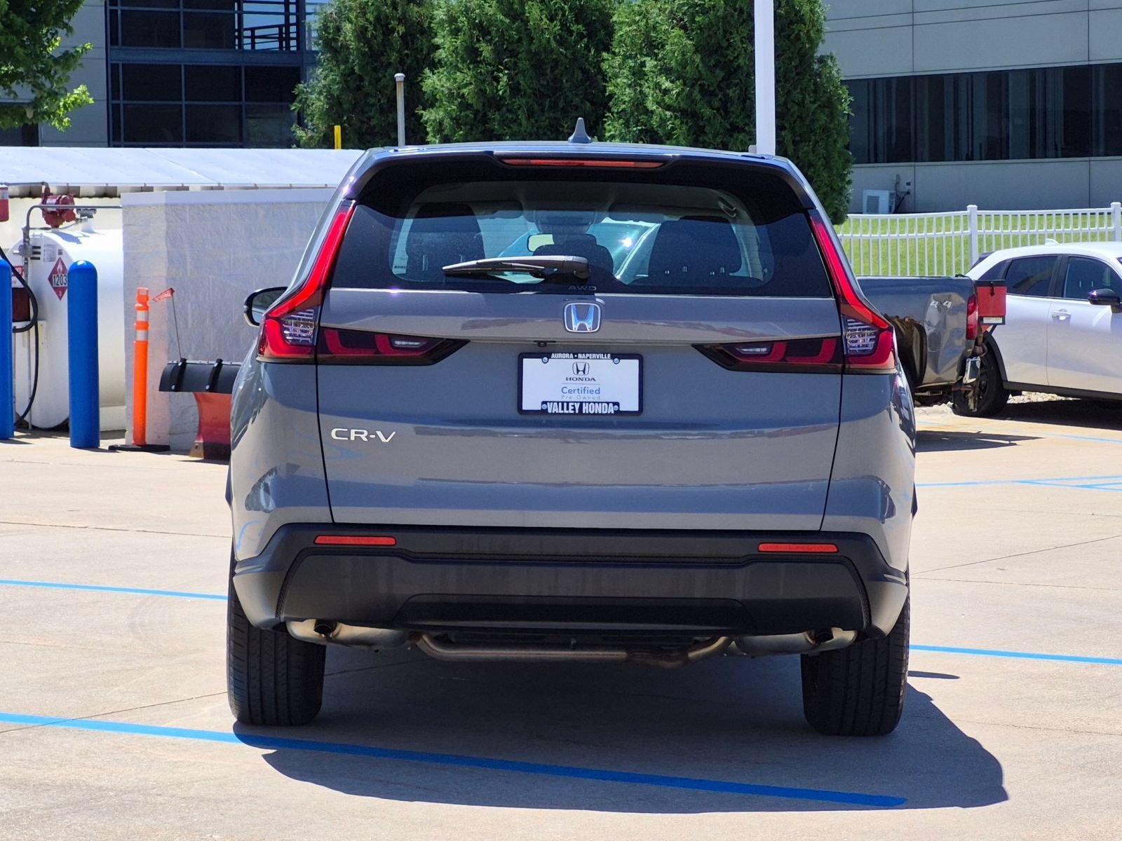 Certified Used 2023 Urban Gray Pearl Honda LX AWD image 8