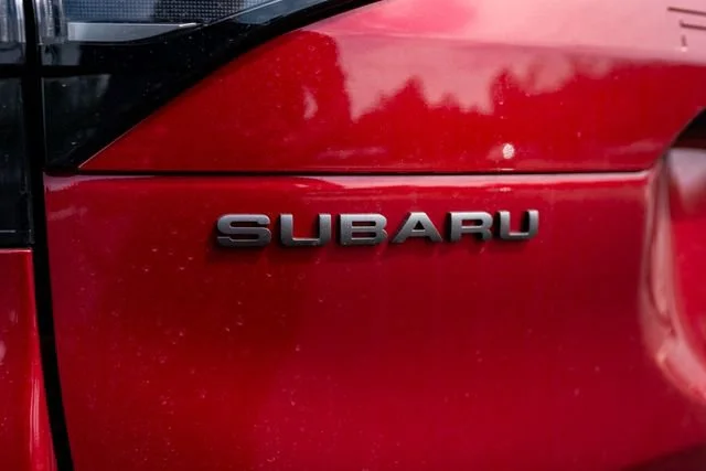 New 2026 Crimson Red Pearl Subaru Premium Hybrid image 17