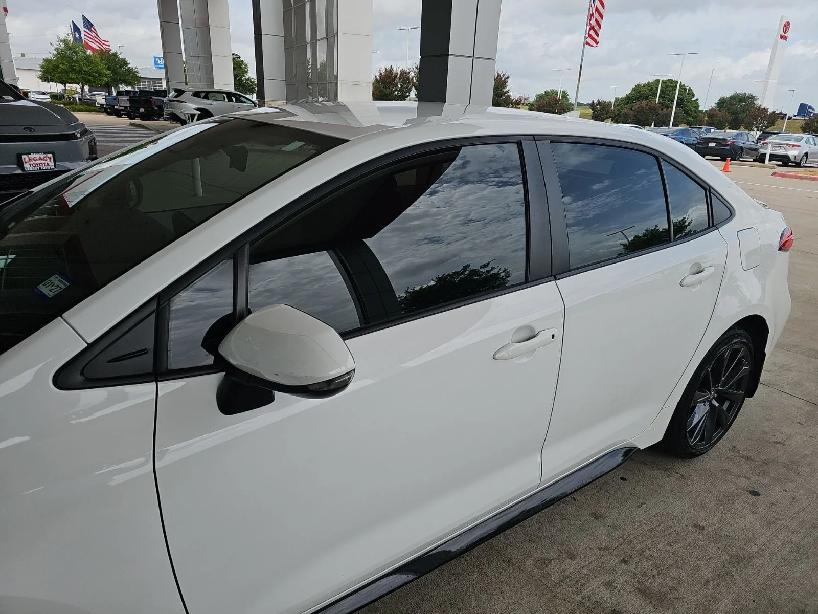 Used 2024 White Toyota SE image 4