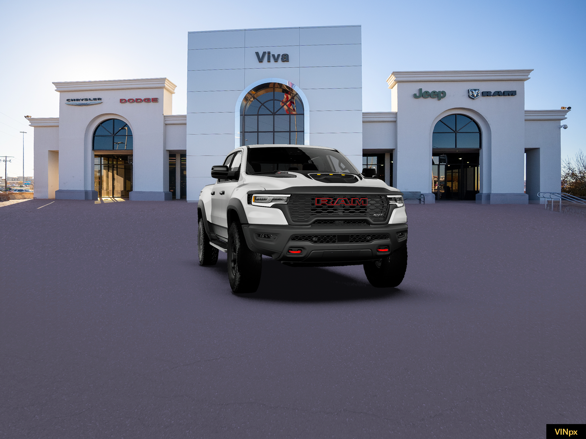 New 2027 Bright White Clear-Coat Exterior Paint RAM TRX image 28