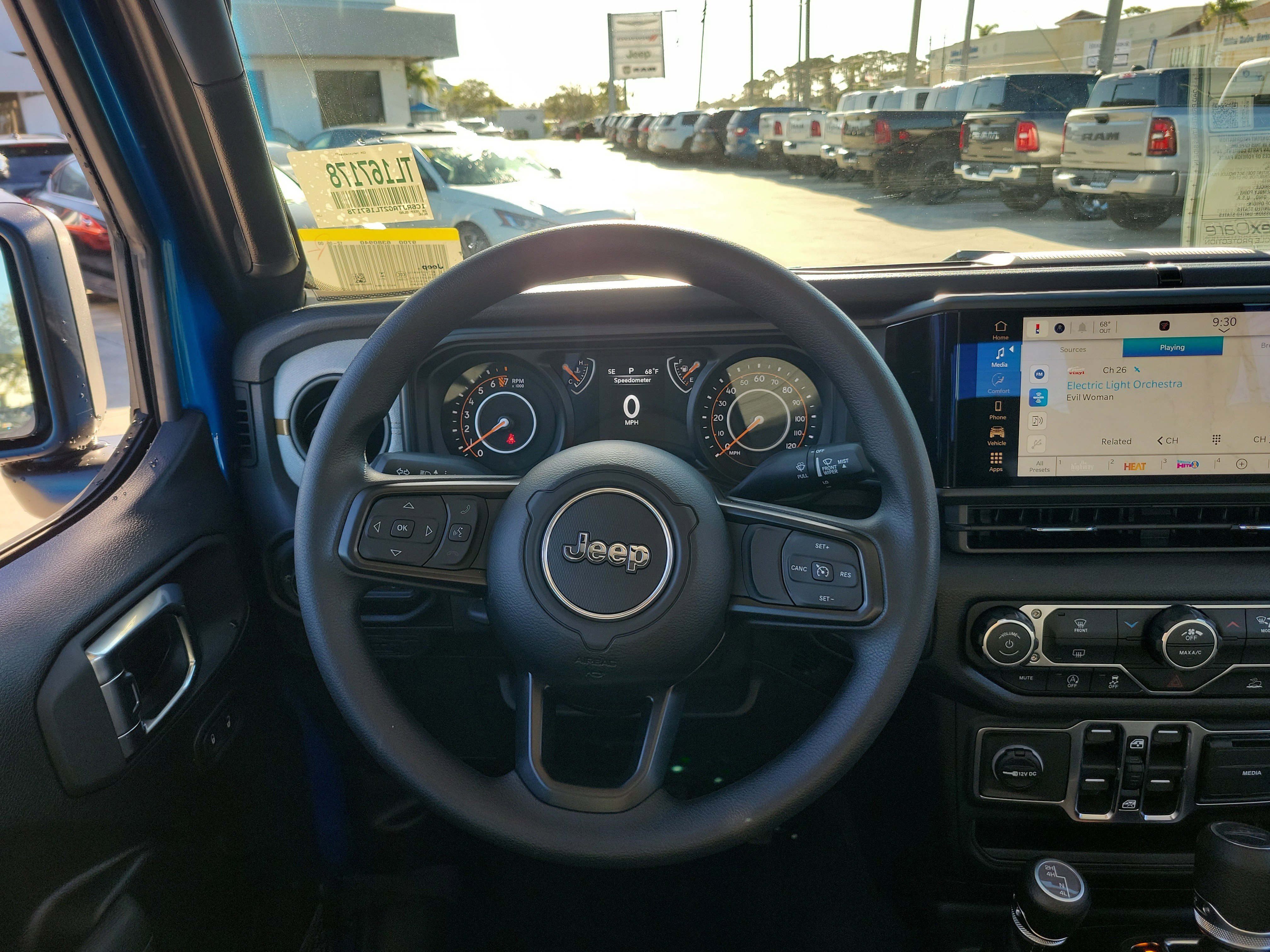 New 2026 Hydro Blue Pearl-Coat Exterior Paint Jeep Sport image 7