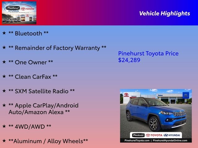 Used 2025 Blue Jeep Limited image 16