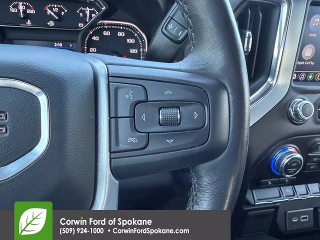 Used 2021 Dark Sky Metallic GMC SLE image 24