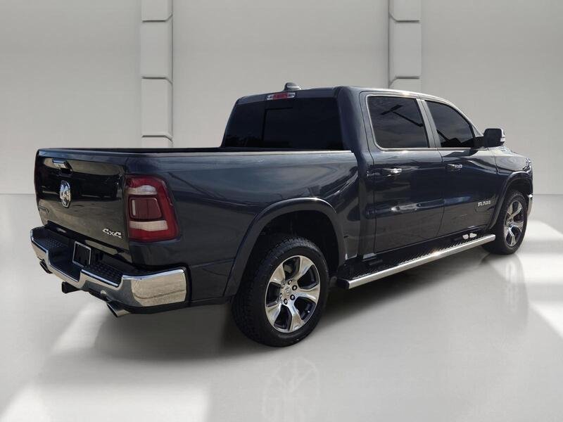 Certified Used 2019 Steel Metallic RAM LARAMIE 4X4 CREW CAB 5