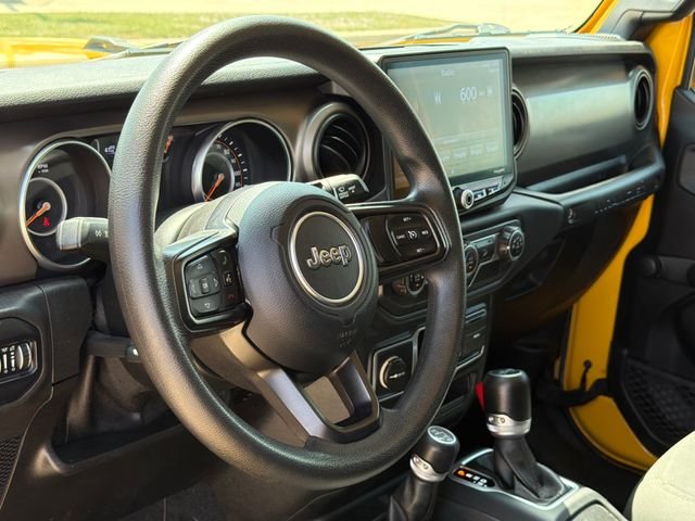 Used 2018 Yellow Jeep Unlimited Sport image 20