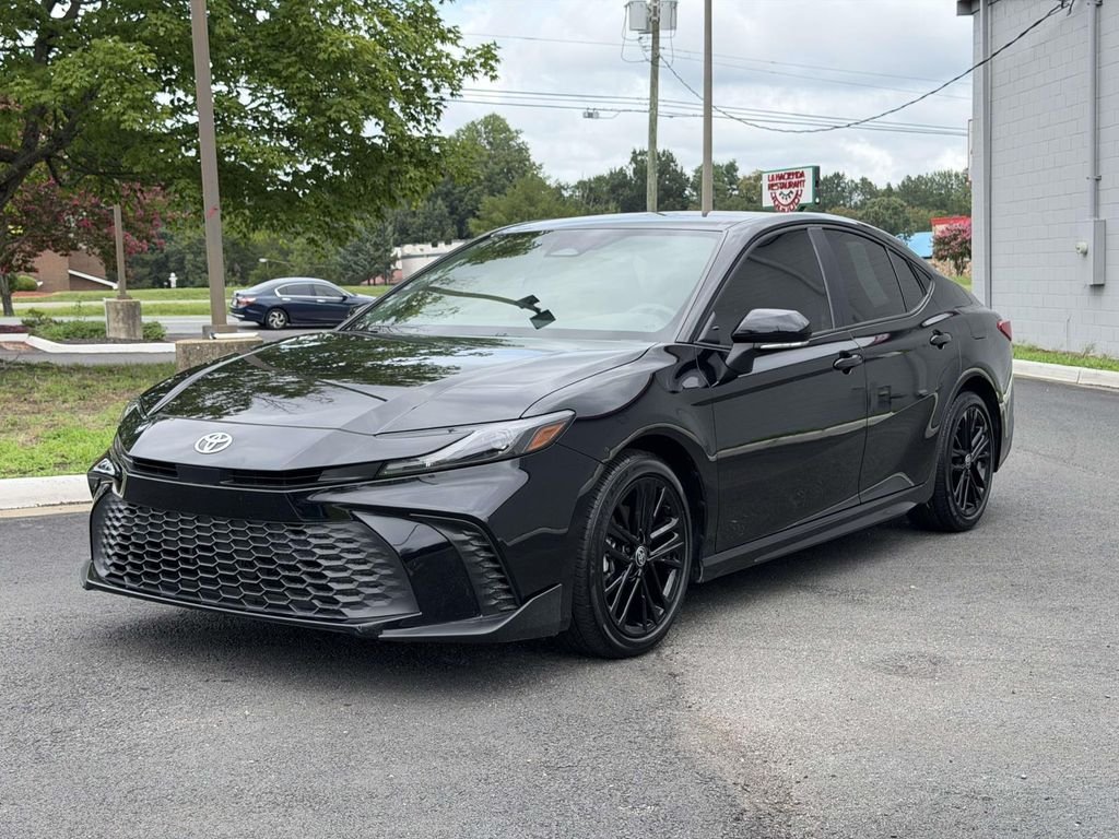 Used 2025 Black Toyota SE image 23