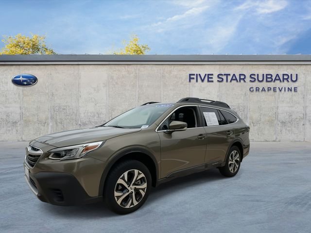 Certified Used 2021 Green Subaru Limited image 4
