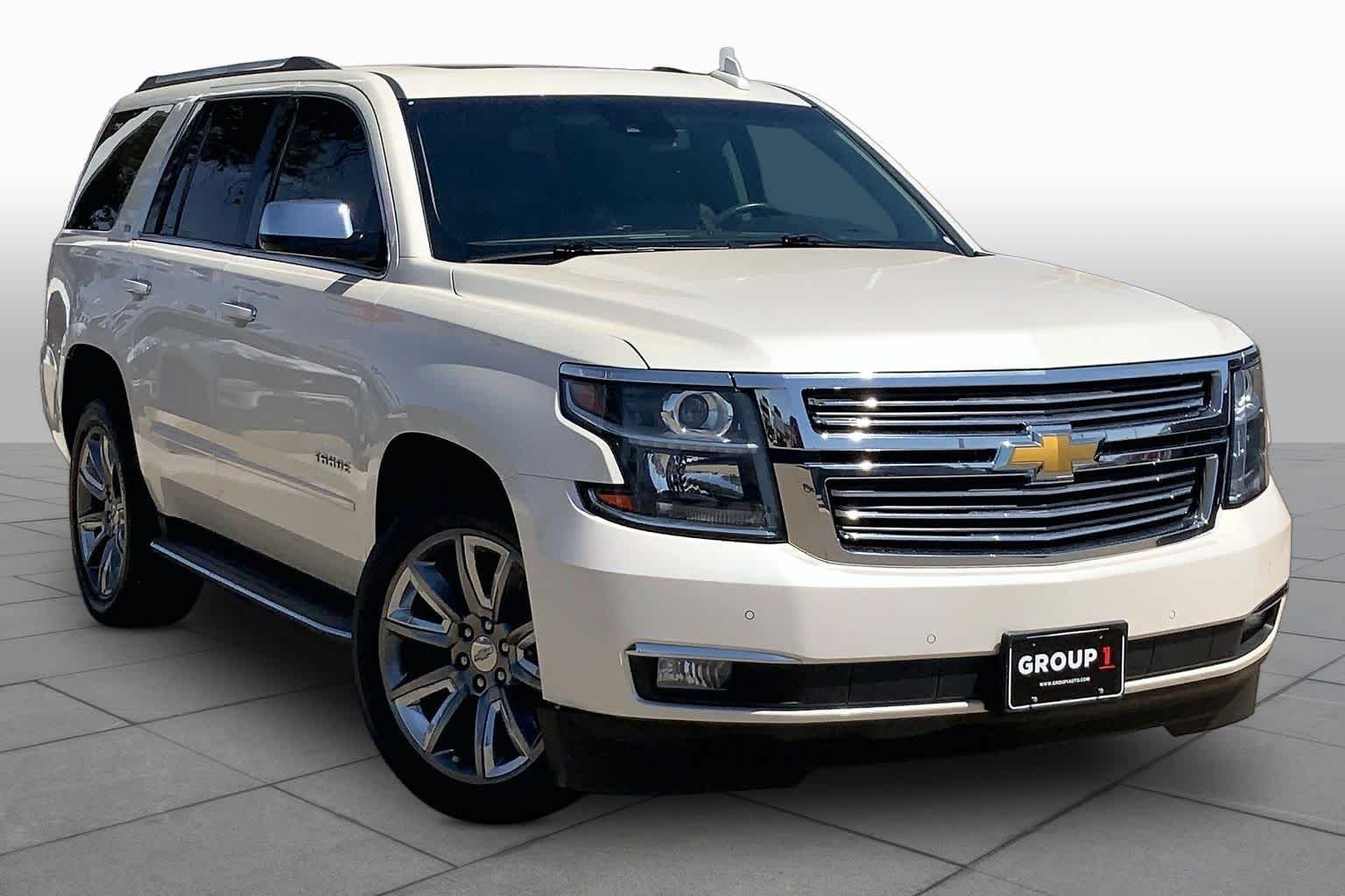 Used 2015 White Diamond Tricoat Chevrolet LTZ image 3