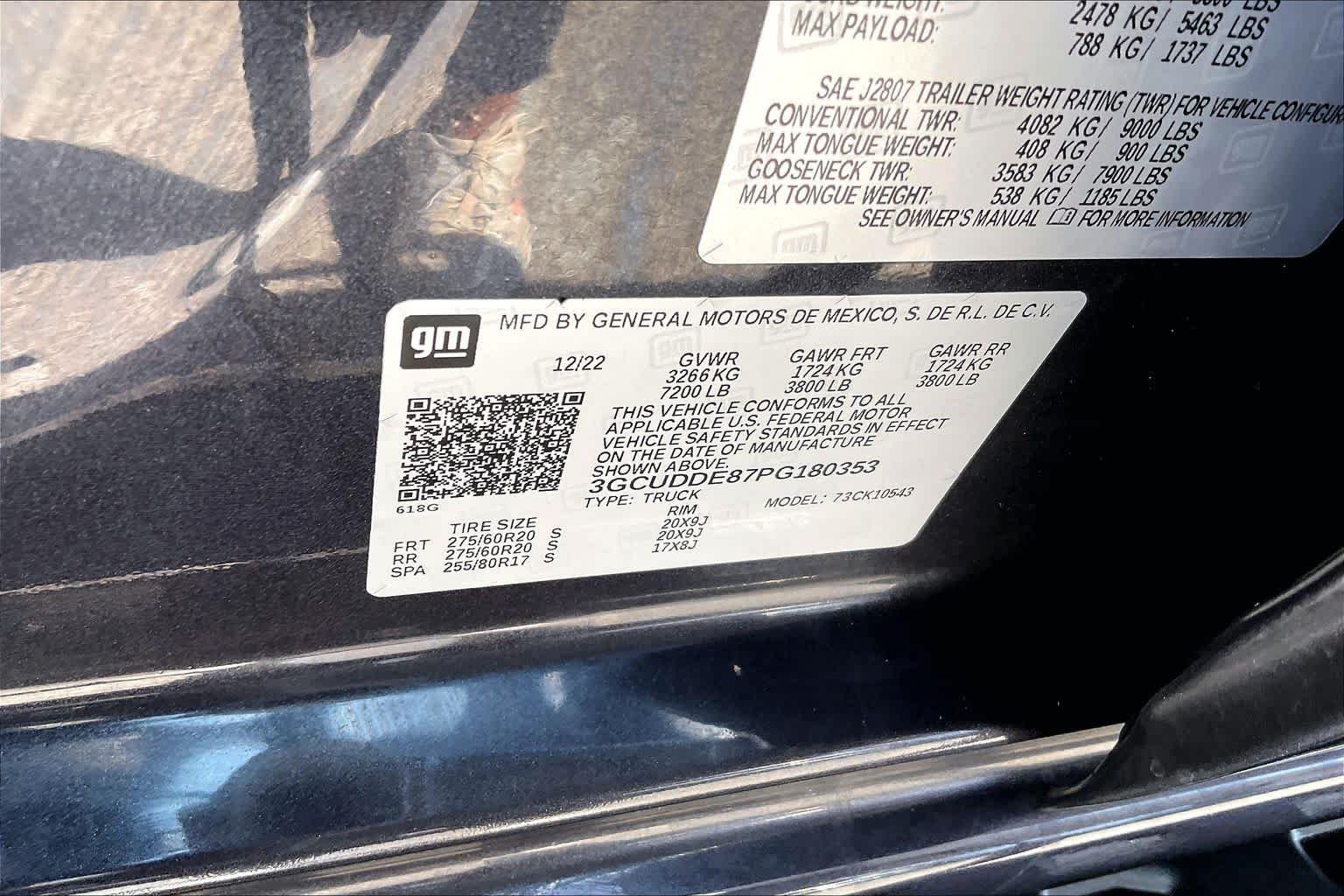 Used 2023 Dark Ash Metallic Chevrolet LT image 33