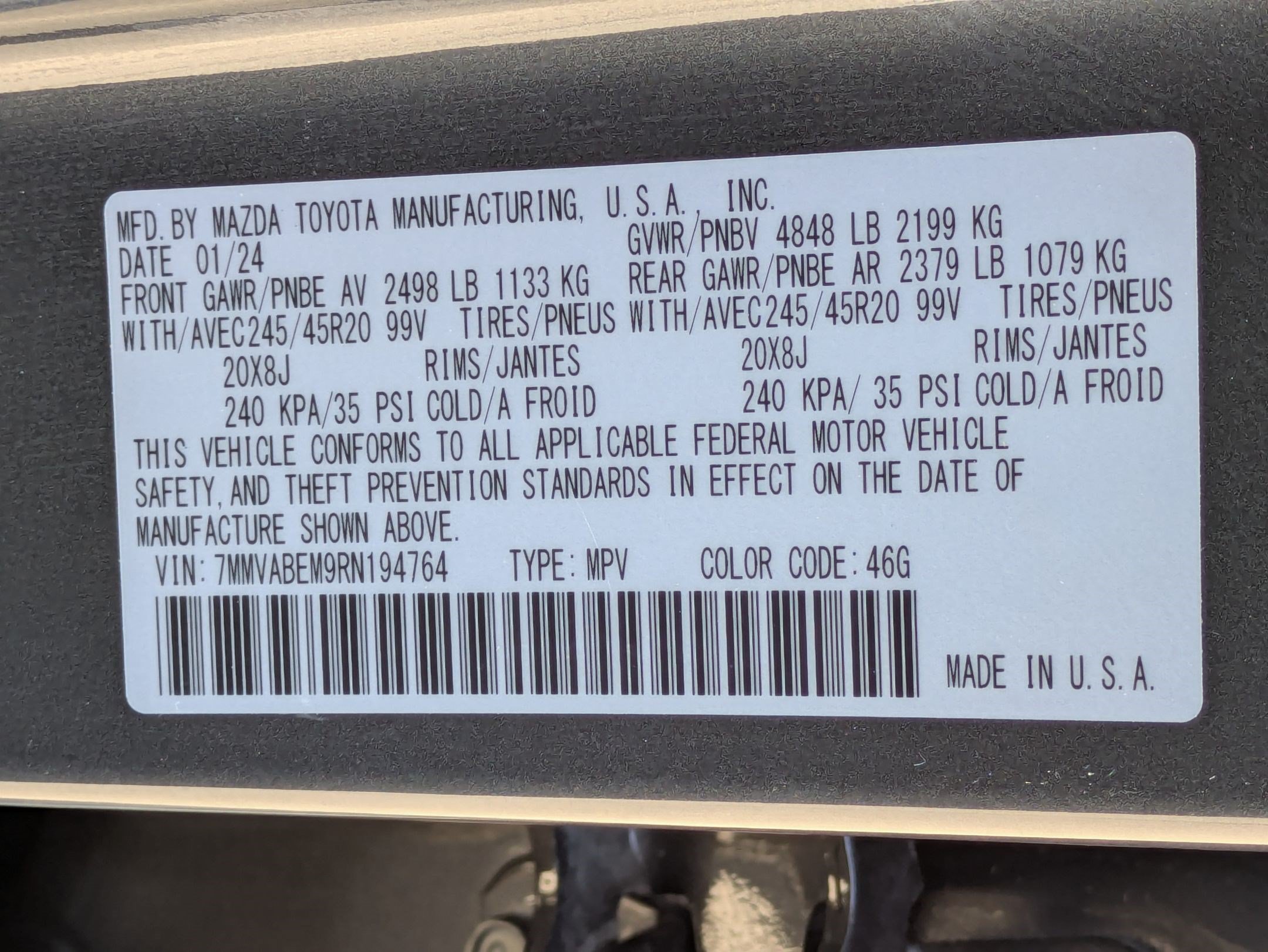Used 2024 Machine Gray Metallic Mazda 2.5 S Premium Plus Package image 34