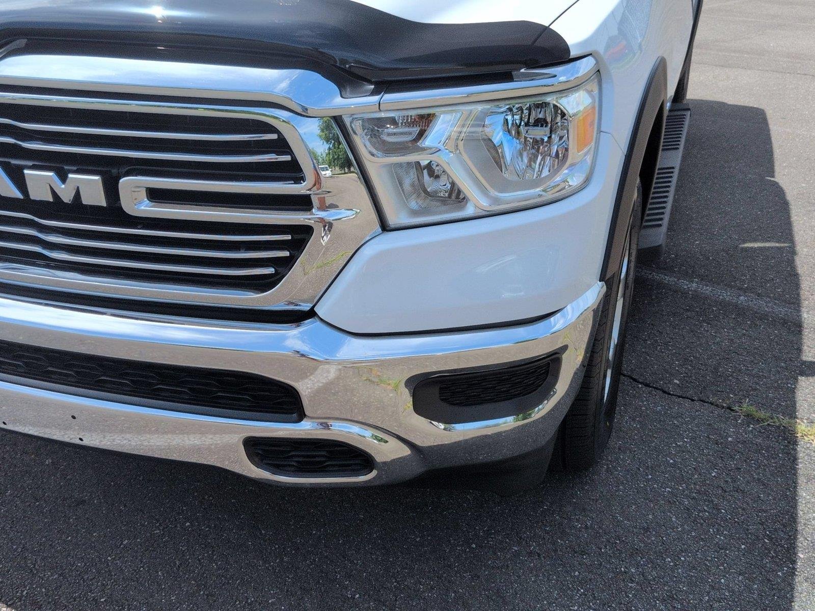 Used 2024 Bright White Clearcoat Ram Laramie image 9