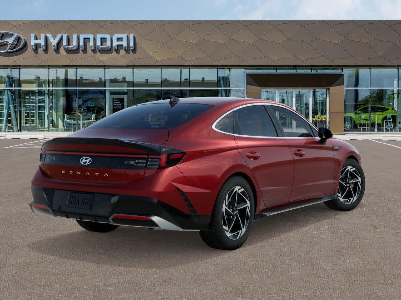Used 2026 Ultimate Red Hyundai SEL Sport image 4