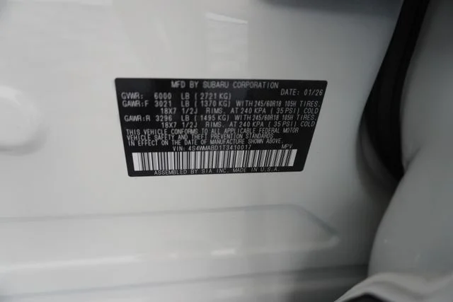 2026 Subaru Ascent Premium - Photo 12